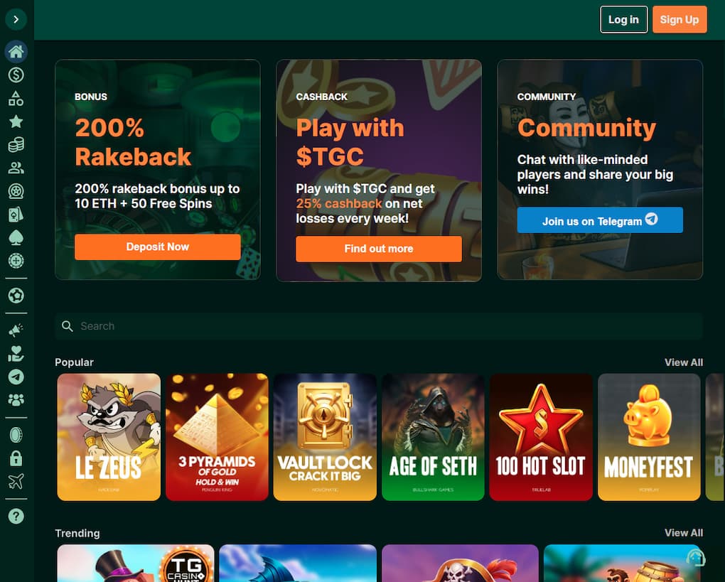TG Casino Review